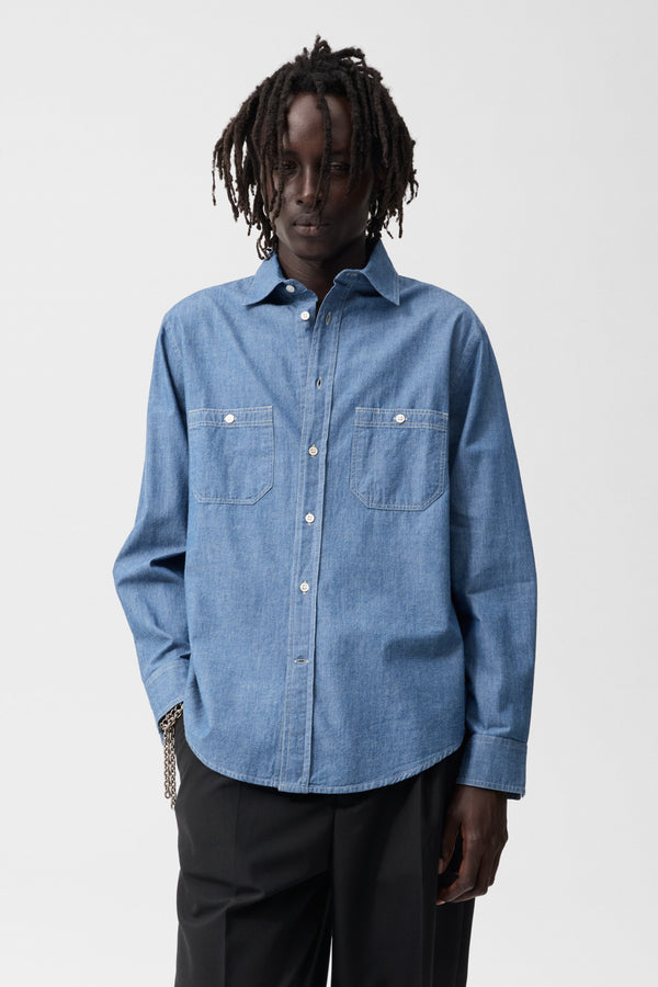Work Shirt Japan Chambray Indigo