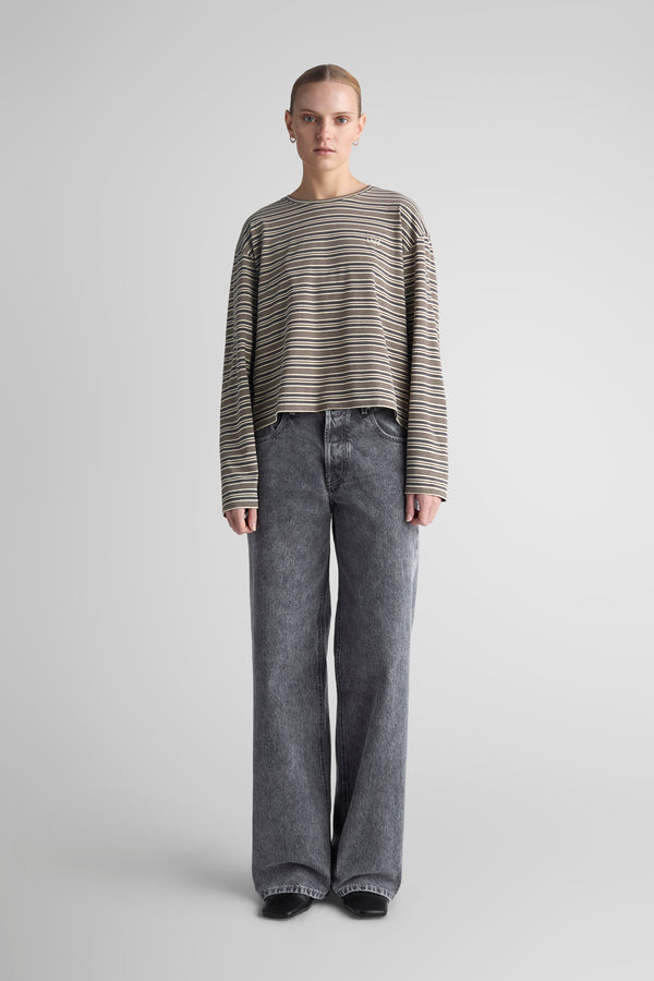 Mila Brown Multistripe