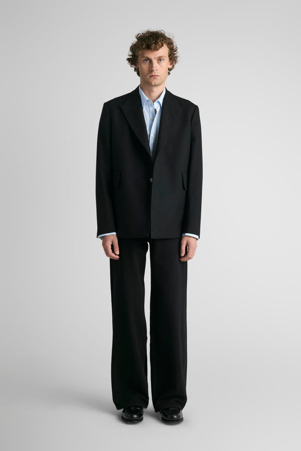 Hayes Suit Jacket Single Breasted Black