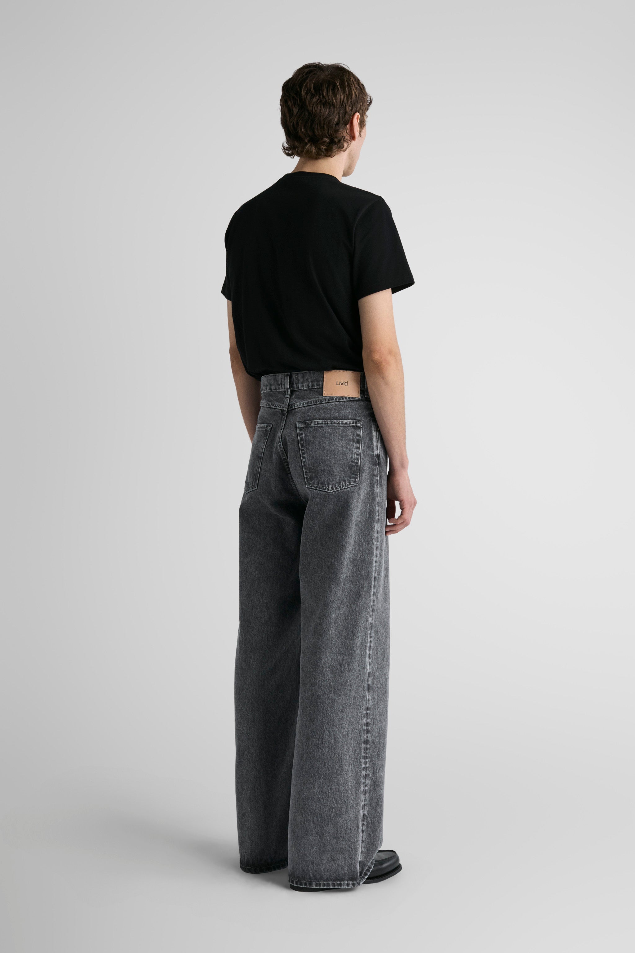 Eytysエイティース benz ワイドデニムパンツ ブラック 30/32