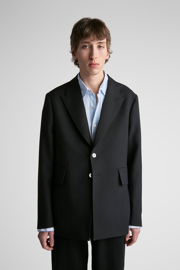 Hayes Suit Jacket Single Breasted Black