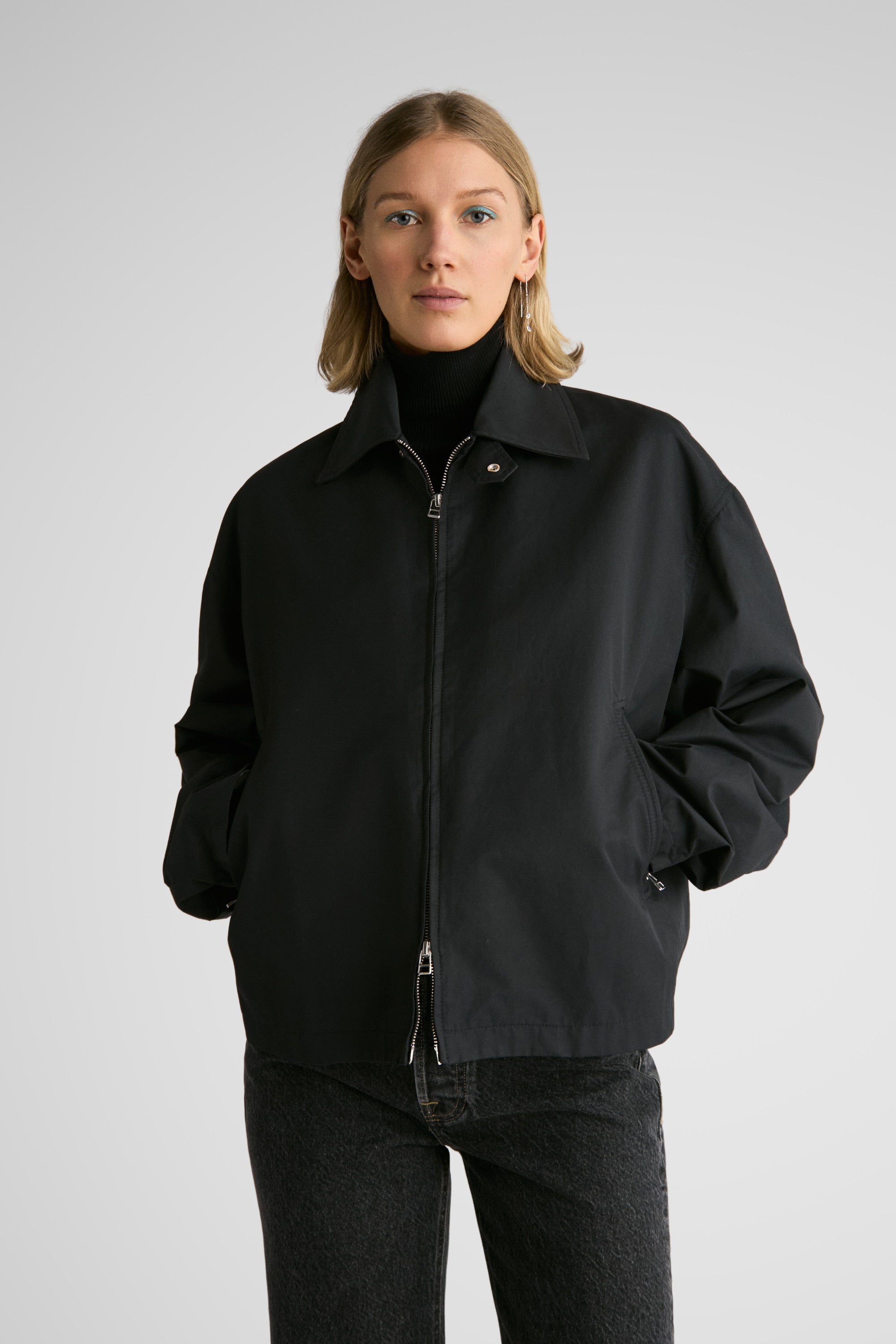 ！最終値引！HOLIDAY WOOLTWILLPUFFJACKET BLACK Women Outerwear – Livid