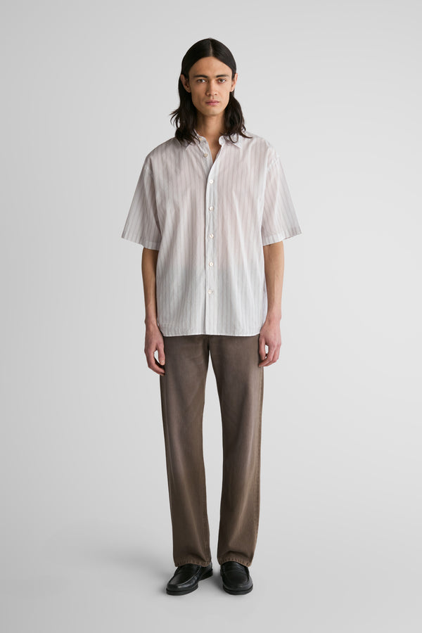 Brass Tee Voile Stripe