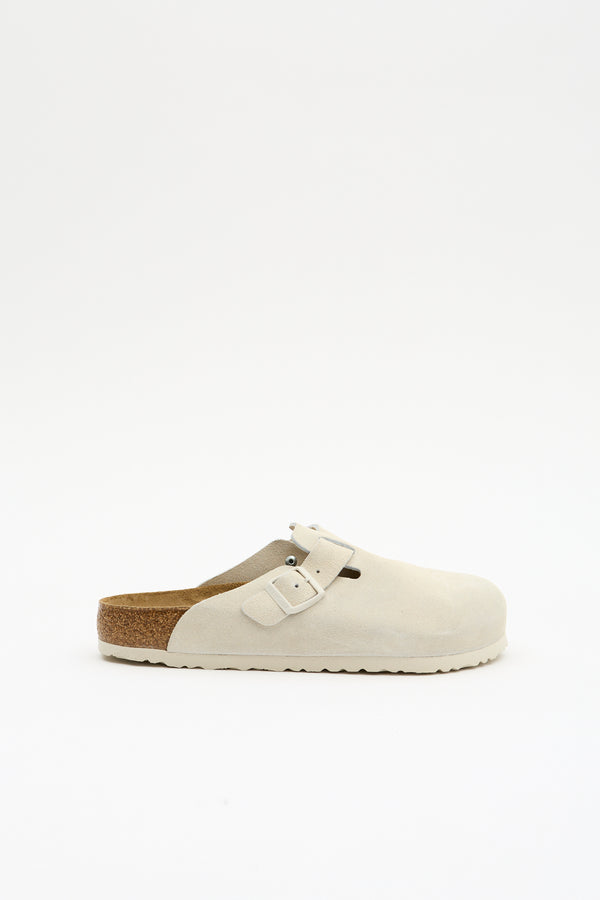 Boston Suede Antique White