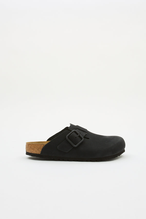 Boston Wire Buckle Nubuck Black