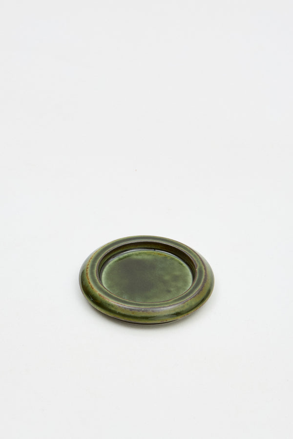 Seto tray Round Oribe