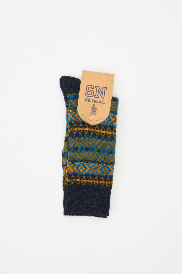 Beck Navy Fleck