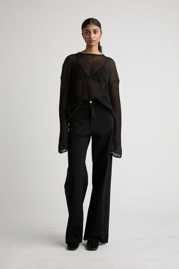 Moe Paper Yarn Black