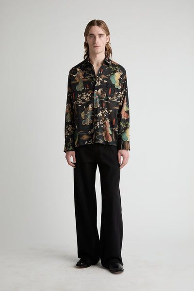 日本未発売品 オールブラックス ハワイアンシャツ ホワイト　XL Amazon.com: XHHRRDNZ (Black and White New York) Men's