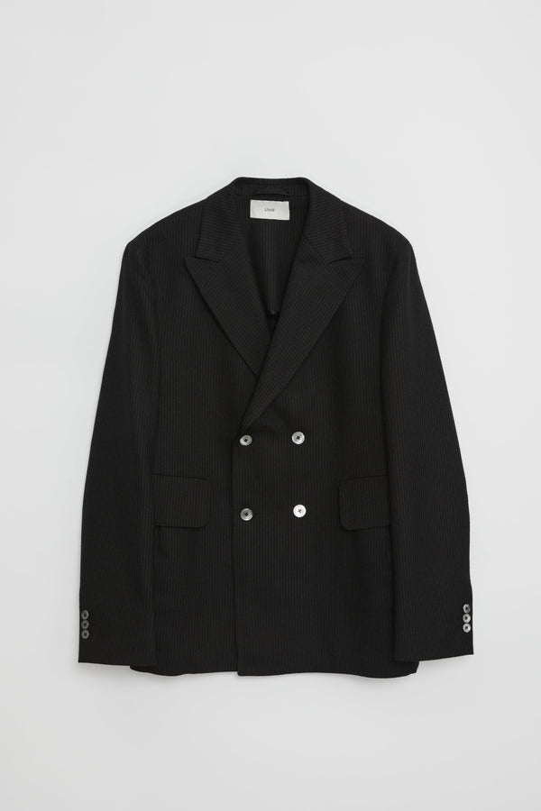 Hayes Suit Jacket Black Stripe